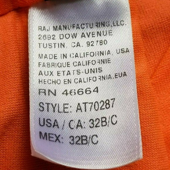 Athena Swim Tankini Womens 32 B/C Purple Criss Cross Wrap Straps Plunge Neckline - Picture 7 of 9